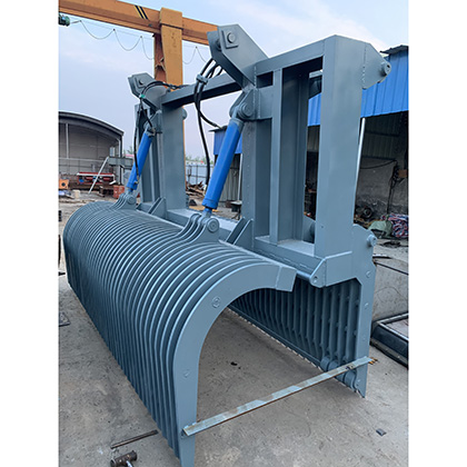 移动液压抓斗清污机