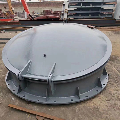 钢制圆拍门图片2