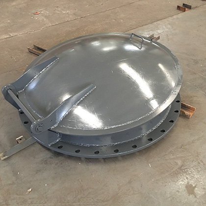 钢制圆拍门图片3