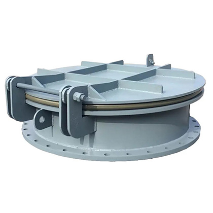 钢制圆拍门图片5